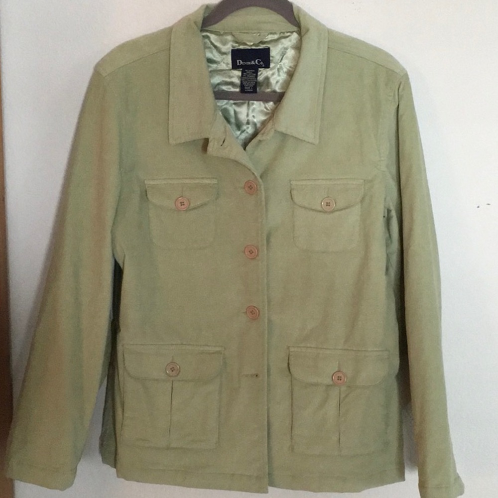 Denim and Company corduroy jacket